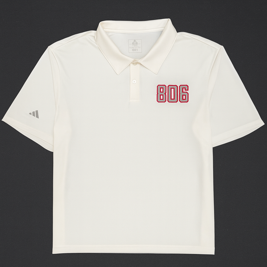 TOO COLD Adidas 806 White Polo