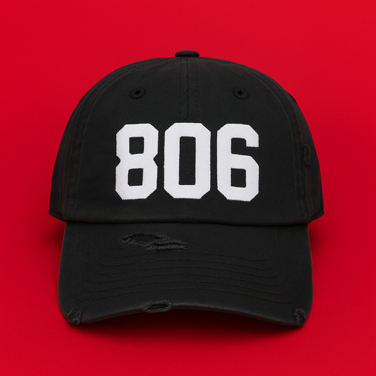 Vintage Distressed 806 Cap