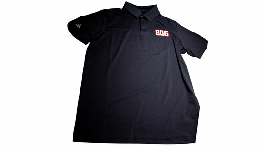 Adidas 806 Black Polo
