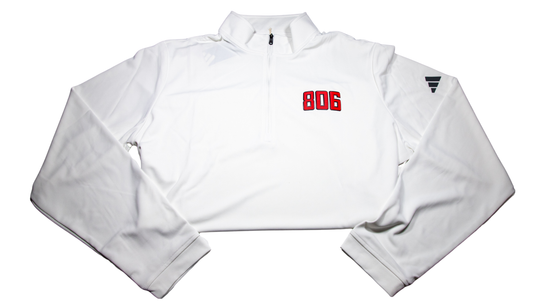 806 Adidas Men's Ultimate365 Lightweight Quarter-Zip Pullover