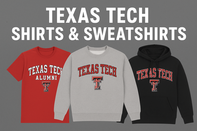 Get Texas Tech Shirts & Sweatshirts – Perfect for Any Season