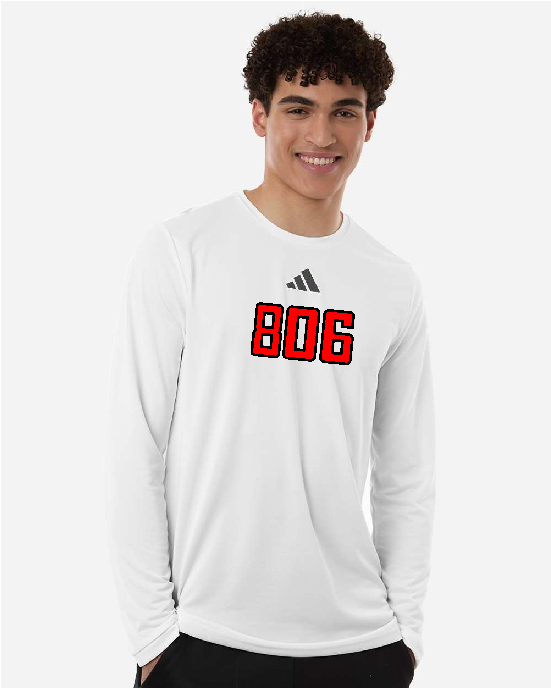 Load image into Gallery viewer, 806 Adidas Pregame Long Sleeve Dry Fit T-Shirt
