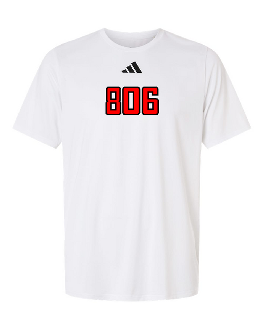 806 Adidas Pregame Short Sleeve Dry Fit T-Shirt