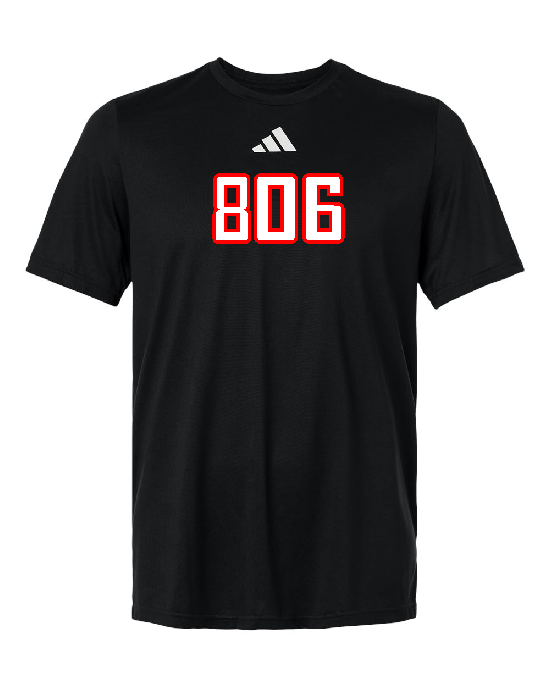 Load image into Gallery viewer, 806 Adidas Pregame Short Sleeve Dry Fit T-Shirt

