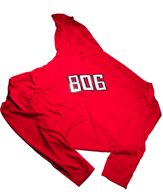 806 Dry Fit Long Sleeve Hooded Tee