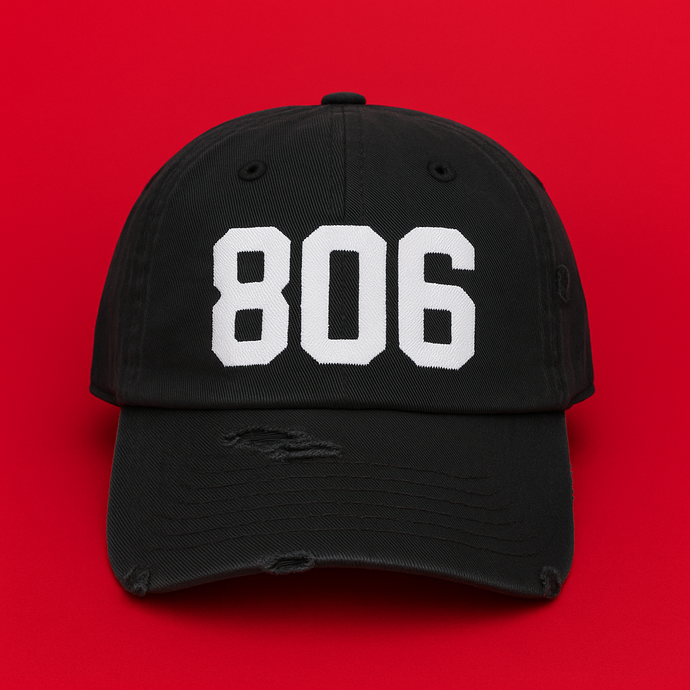Vintage Distressed 806 Cap