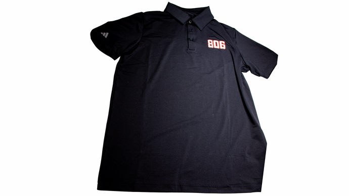 Adidas 806 Black Polo