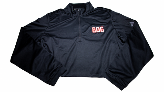 806 Adidas Men's Ultimate365 Lightweight Quarter-Zip Pullover