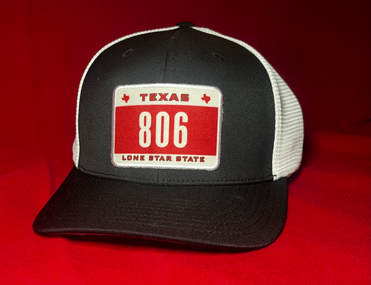 Trucker Mesh 806 License Plate Patch Cap