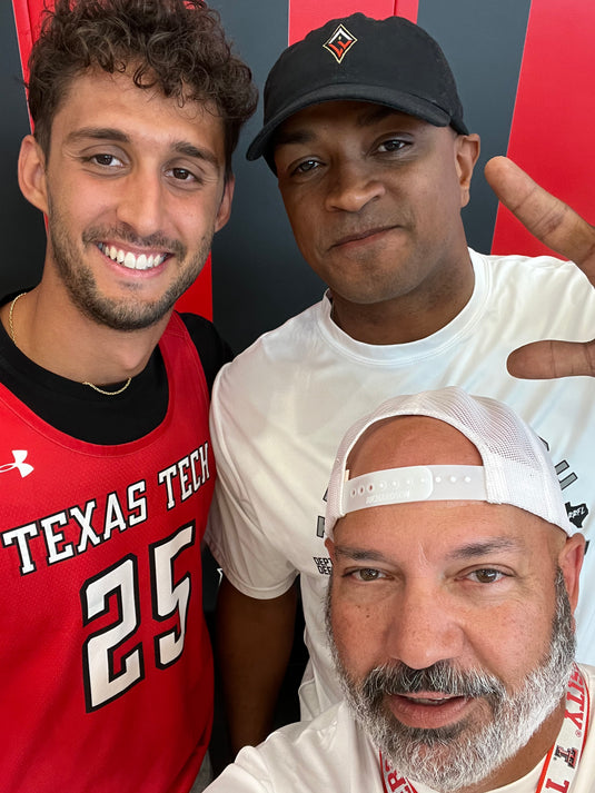 Dave and Red Raider Royalty