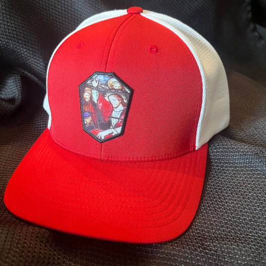 The Original Guns Up Jesus Trucker Mesh Cap