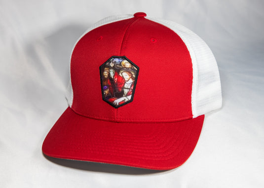 The Original Guns Up Jesus Trucker Mesh Cap
