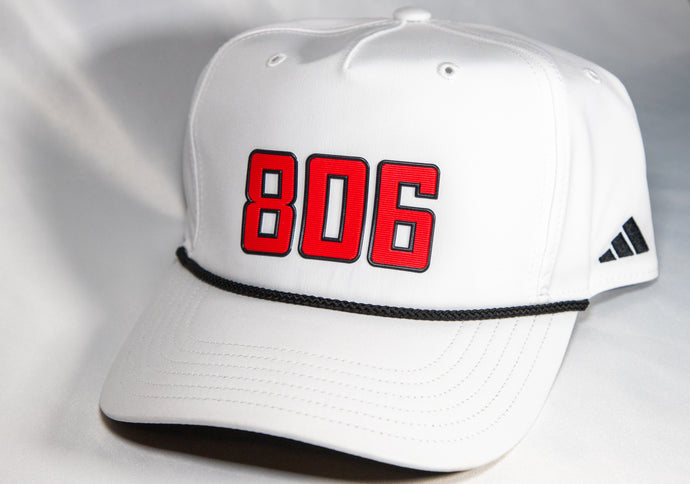 Adidas White 806 Rope Cap